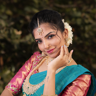 Asifa Bridal Studio elegant bridal makeup look