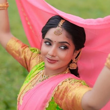 South Indian bridal makeup makeover