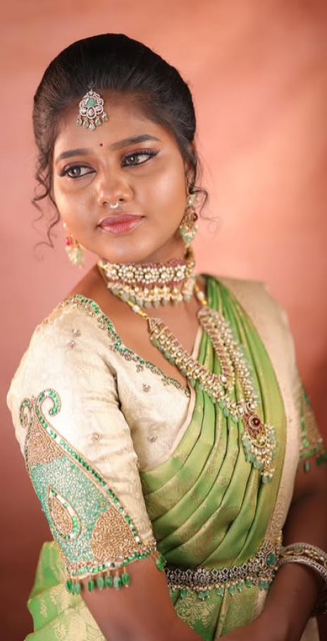 Bridal Makeup for Dark Skin Tones Tamil Nadu
