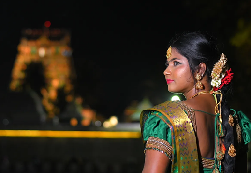 Temple Wedding Bridal Makeup Guide