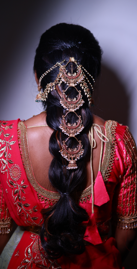 bridal hair and makeup in Pondicherry