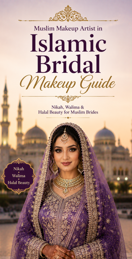 Islamic bridal makeup guide Tamil Nadu