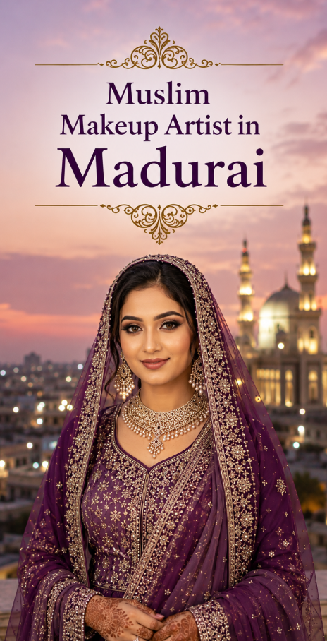 Muslim makeup artist in Madurai