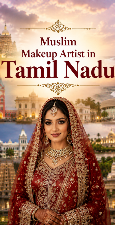 Muslim makeup artist in Tamil Nadu