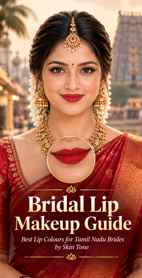 Bridal Lip Makeup Guide Tamil Nadu