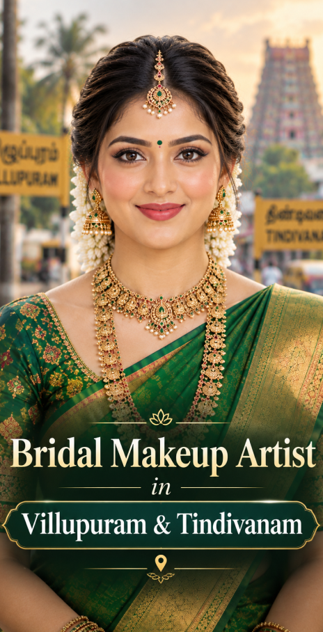 bridal makeup artist Villupuram Tindivanam