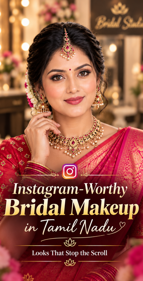Instagram bridal makeup Tamil Nadu