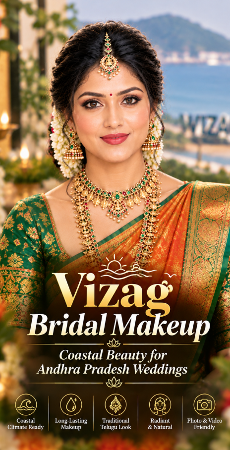 Vizag bridal makeup